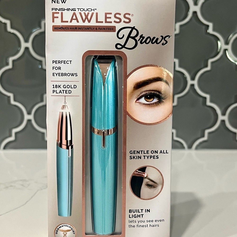 Finishing Touch Flawless Brows Eyebrow Hair Remover - Turquoise